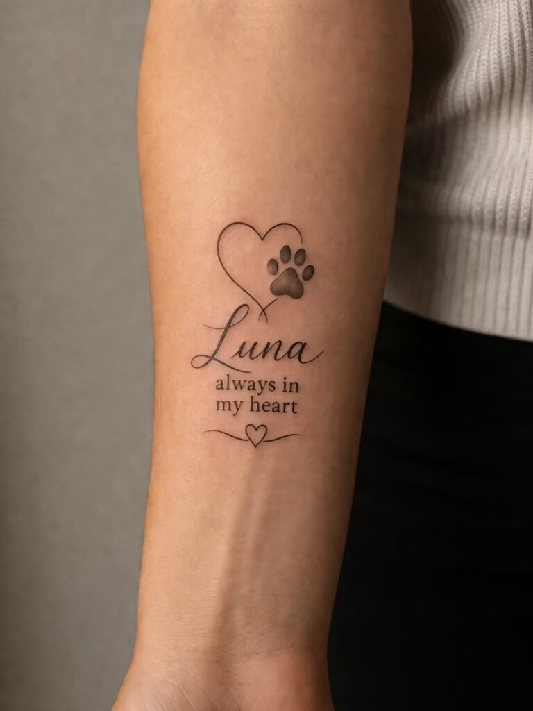 What Is a Pet Memorial Tattoo